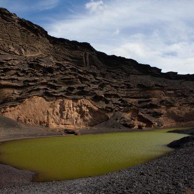 Charco verde o Laguna de los Clicos (1) - Charco Verde (Charco de los Clicos), Lanzarote: The Green Lagoon