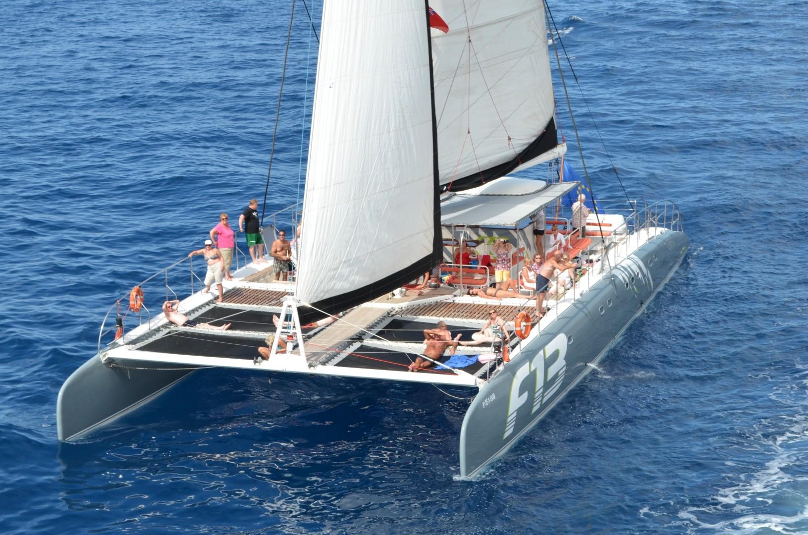 catamaran tour with freebird to los gigantes
