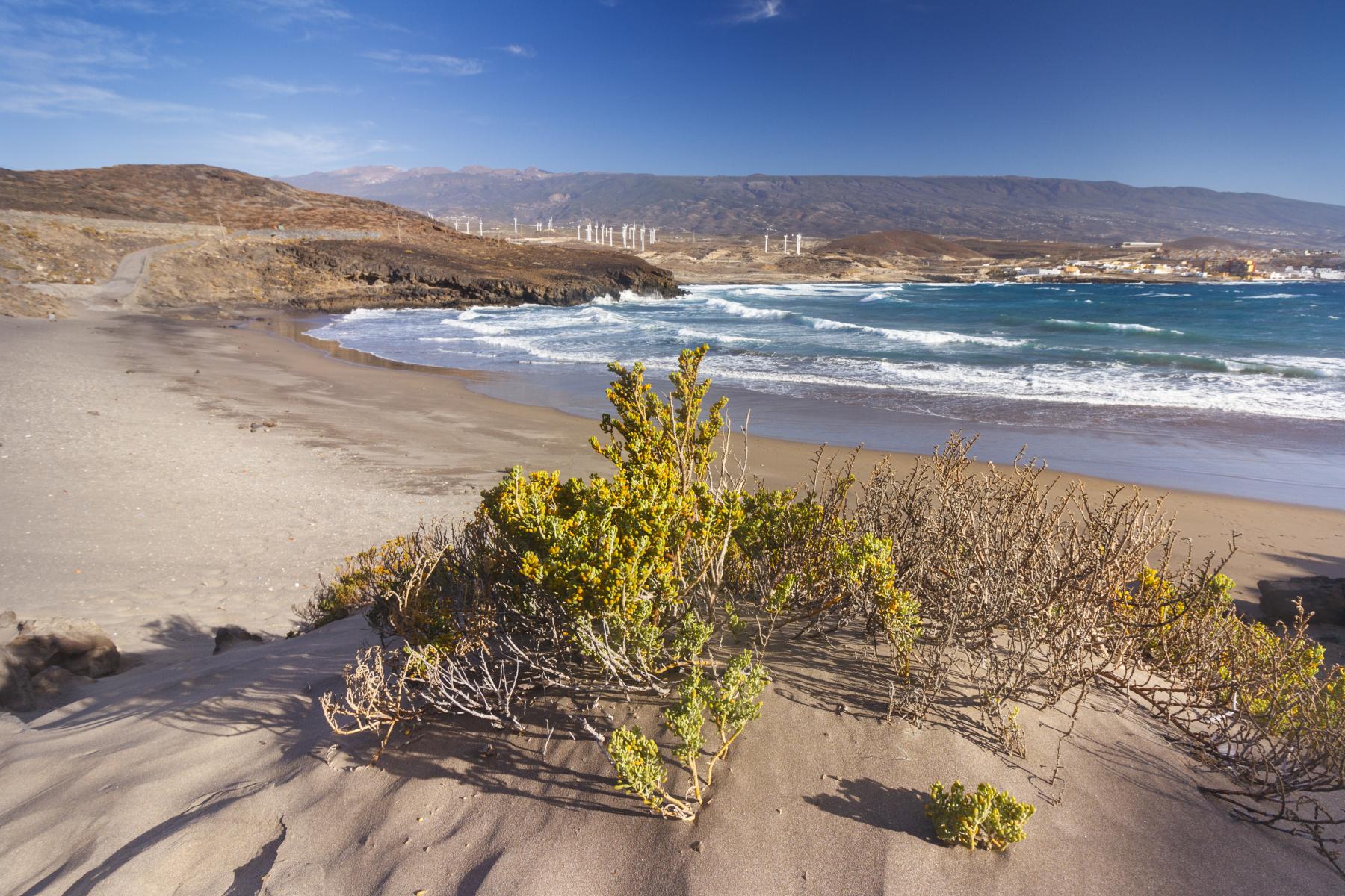Playa Grande w El Poris de Abona