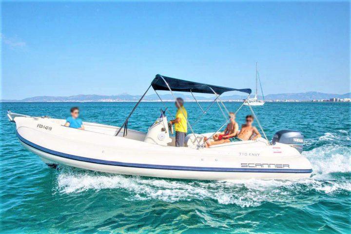 Bareboat yacht charter in Mallorca with Scanner 710 Envy - 13703  