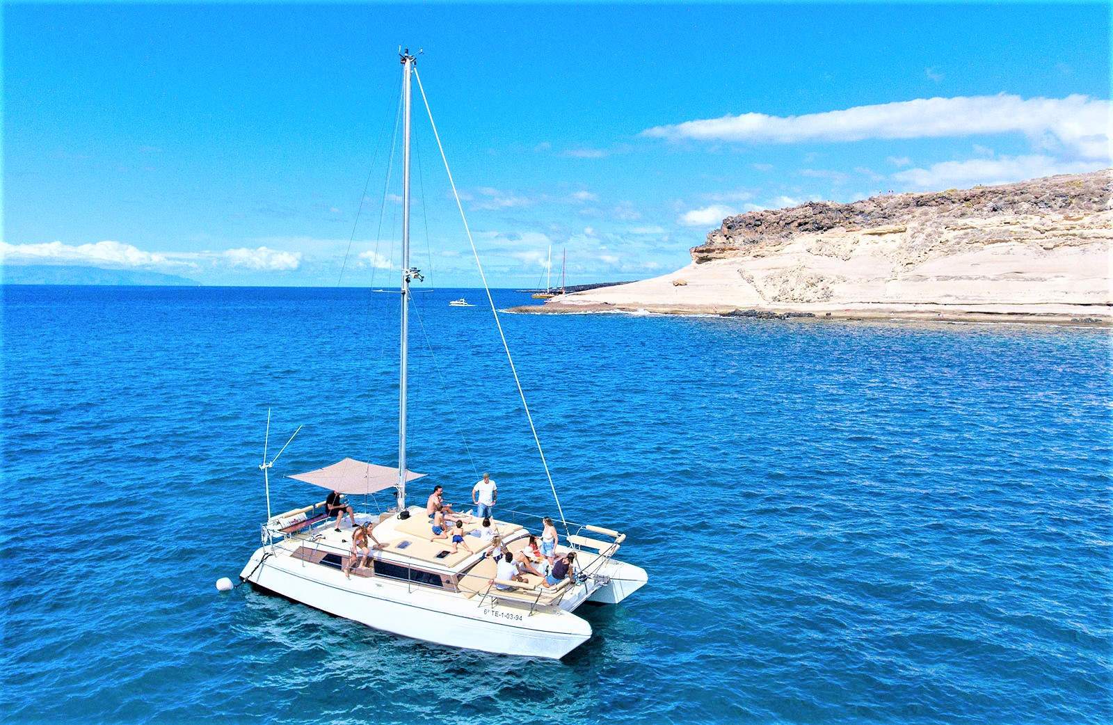 Spacious Catamaran Charter in Tenerife South for up to 11 Persons