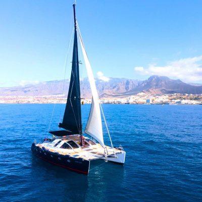 catamaran tour in tenerife private and shared (10).min - Privat katamaran charter i Tenerife med Kennex Catamaran