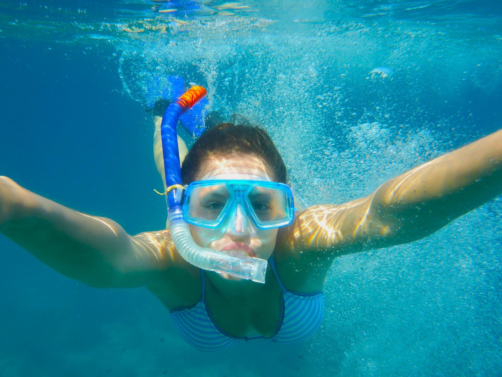 snorkeling a Costa Adeje