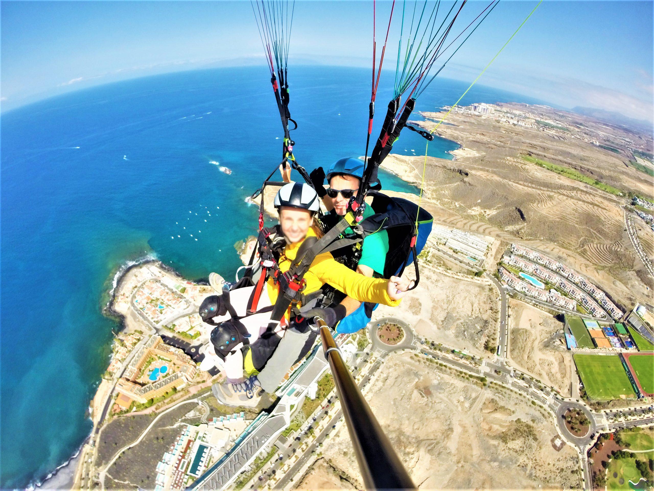 Tandem Paragliding in Tenerife South