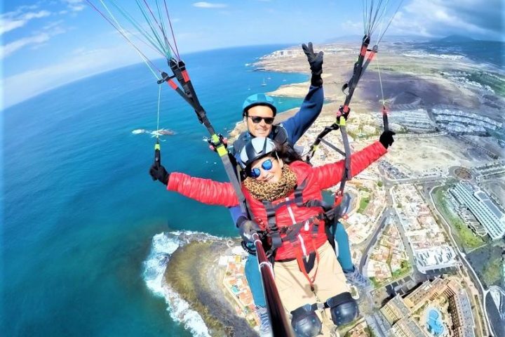 Tandem Paragliding auf Teneriffa - 1097  