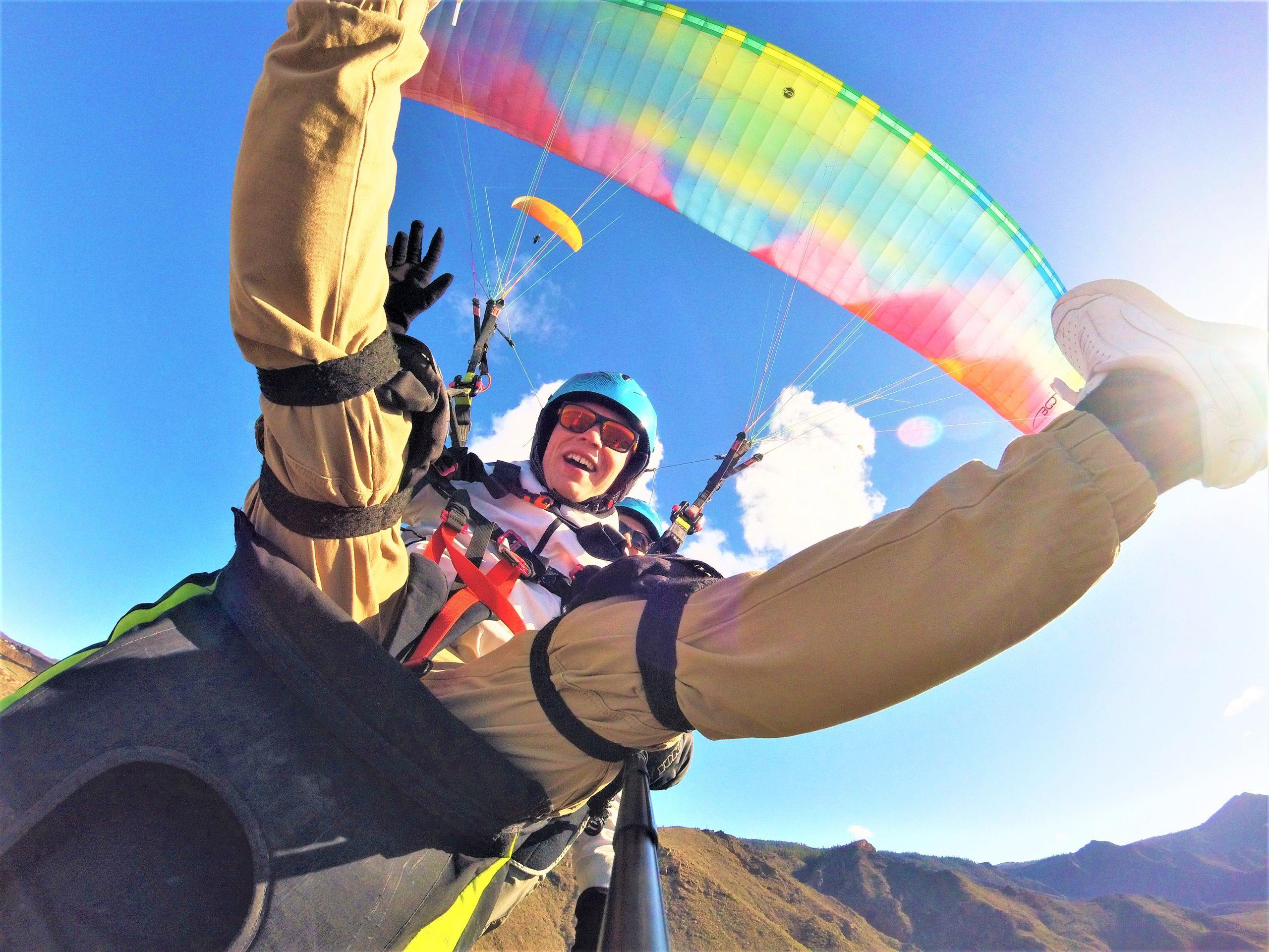 Tandem Paragliding auf Teneriffa