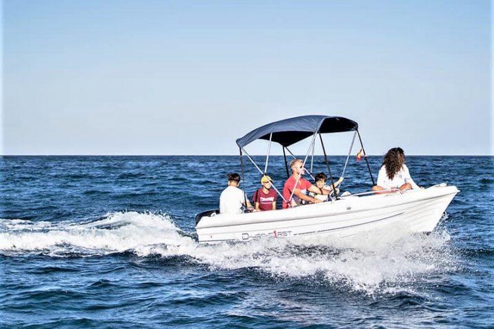 Vermietung von kleinen Motorboot ohne Führerschein auf Teneriffa - 2511  