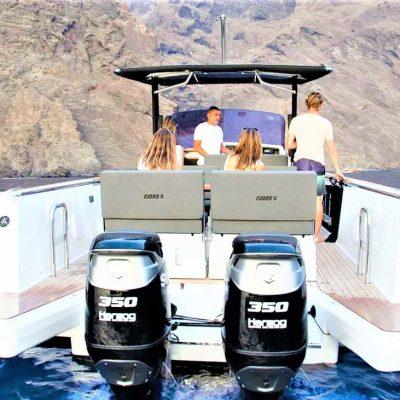 tenerife-white-heaven-motor-boat-charter (3)-min Tenerife Speed Boat Charter, Puerto Colon